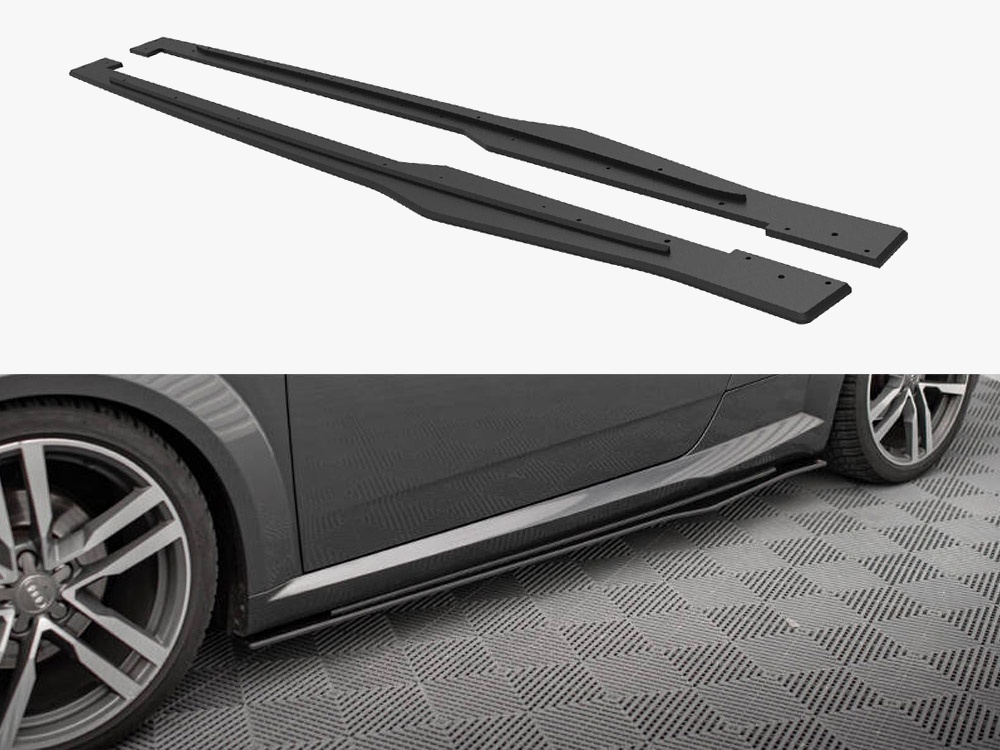 Maxton Design Street PRO Side Skirts Diffusers Audi TTS / S-Line (8S), view 1