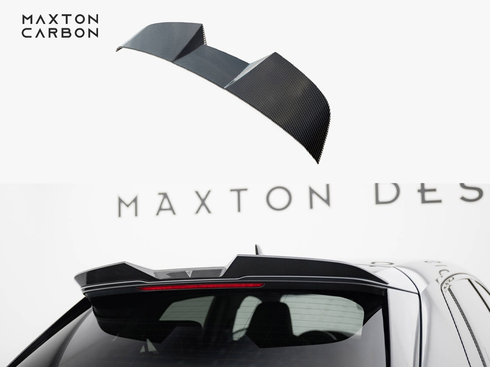Maxton Design Carbon Fiber Tailgate Spoiler Audi RS3 / S3 / A3 S-Line Sportback 8Y, view 1