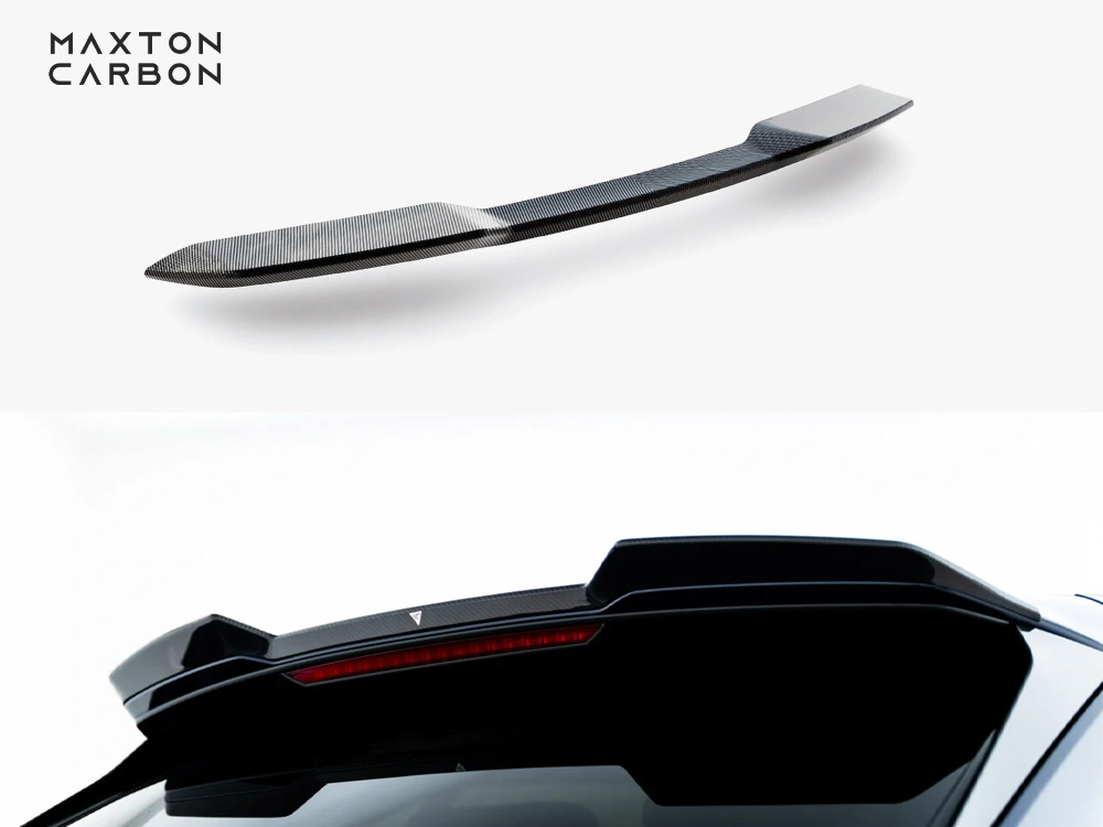 Maxton Design Prepreg Carbon Fiber Tailgate Spoiler (Upper) Audi RSQ8 Mk1 Facelift, view 1