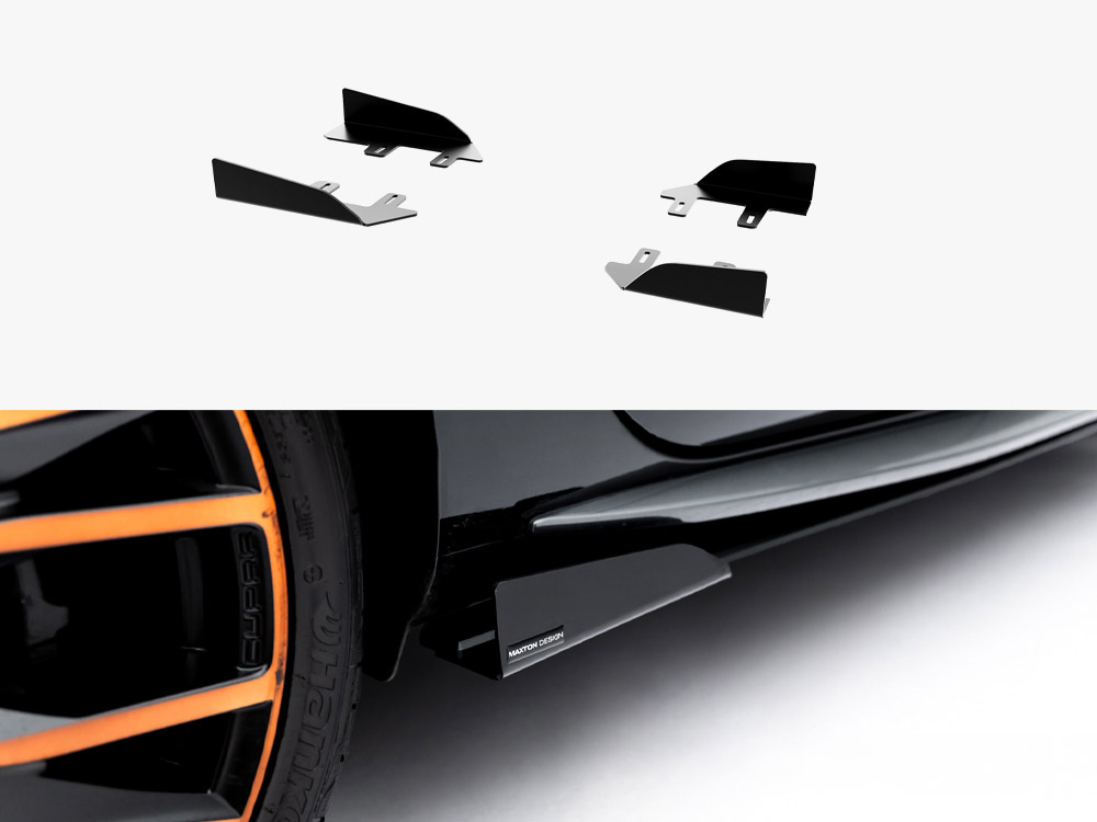 Maxton Design Side Flaps - Cupra Leon ST / Hatchback Aero Mk1 / Mk1 Facelift, view 1