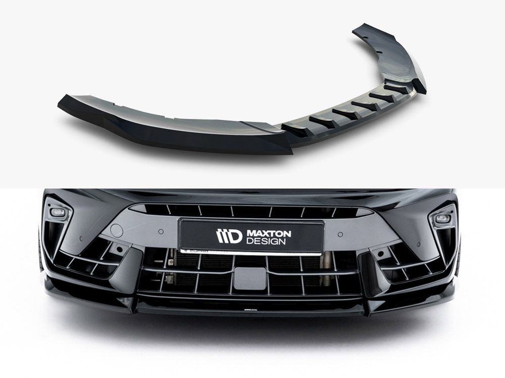 Maxton Design Front Splitter V.2 - Cupra Leon ST / Hatchback Mk1 Facelift, view 1