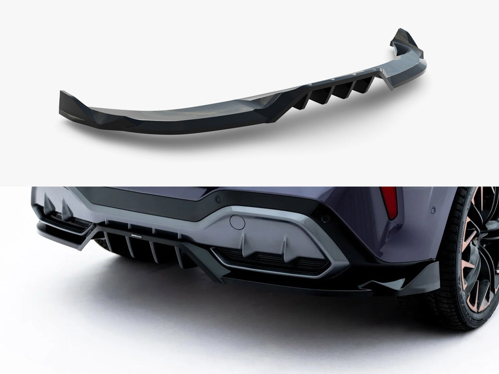 Maxton Design Rear Splitter (Vertical Bars) V.3 Cupra Terramar Mk1 (Version with towbar), view 1
