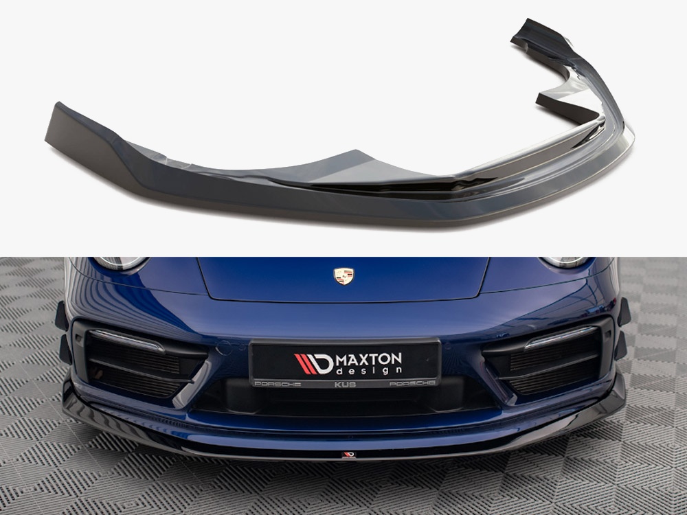 Maxton Design Front Splitter V.2 Porsche 911 Carrera Aero / Carrera GTS 992, view 1