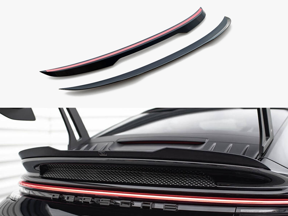 Maxton Design Lower Spoiler CAP Porsche 911 992 GT3, view 1