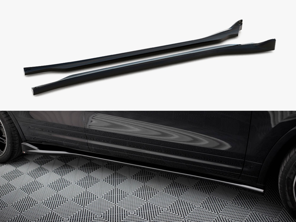 Maxton Design Side Skirts Diffusers Porsche Cayenne Mk2 Facelift, view 1