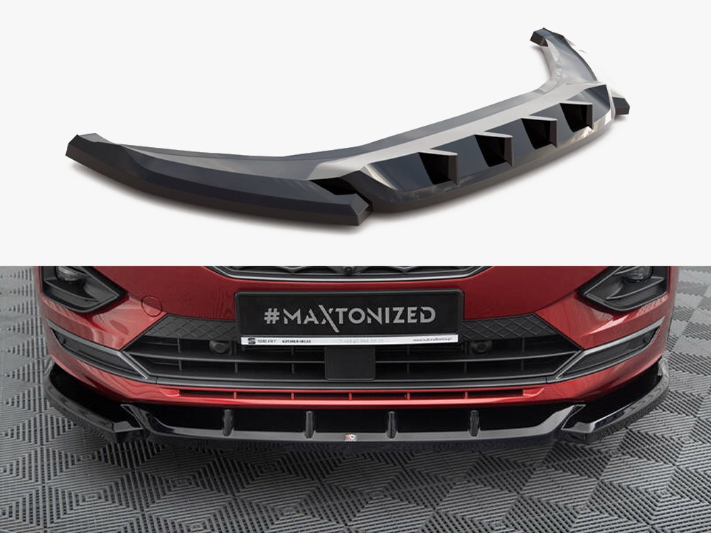 Maxton Design Front Splitter V.1 Seat Tarraco FR Mk1, view 1