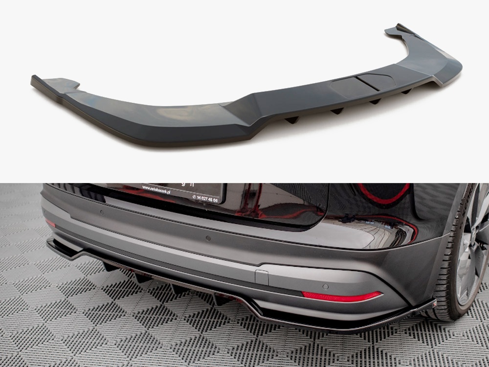 Maxton Design Rear Splitter (Vertical Bars) Skoda Enyaq IV, view 1