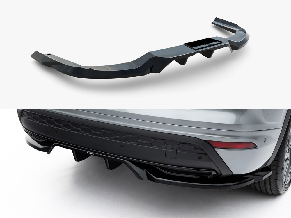 Maxton Design Rear Splitter (Vertical Bars) Skoda Kodiaq Sportline Mk2, view 1