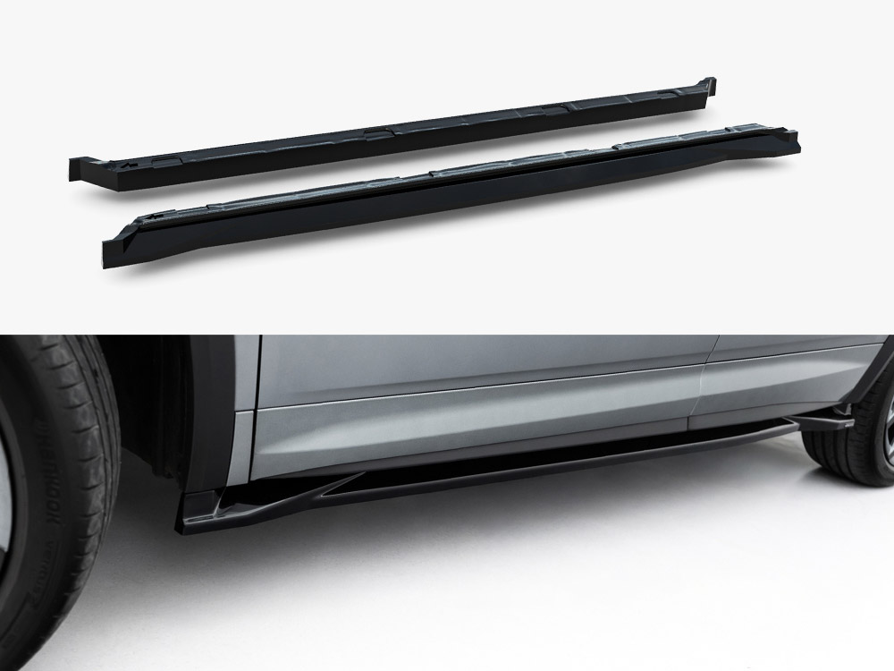 Maxton Design Side Skirt Diffusers Skoda Kodiaq Sportline Mk2, view 1