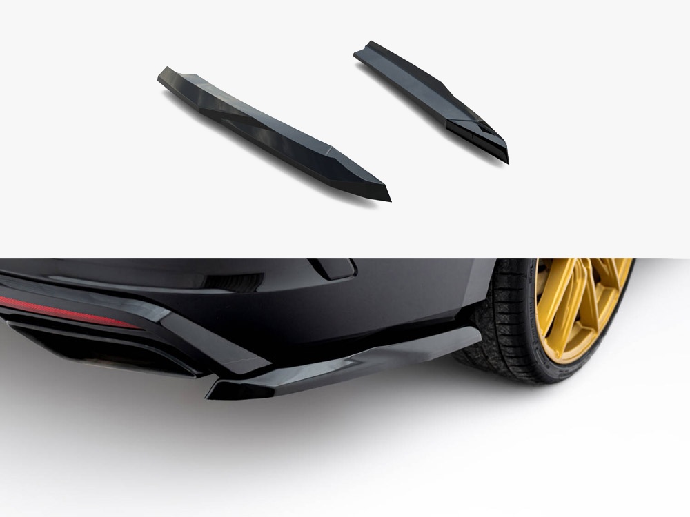 Maxton Design Rear Side Splitters V.5 Skoda Octavia RS Liftback / Estate Mk4 / Mk4 Facelift, view 1