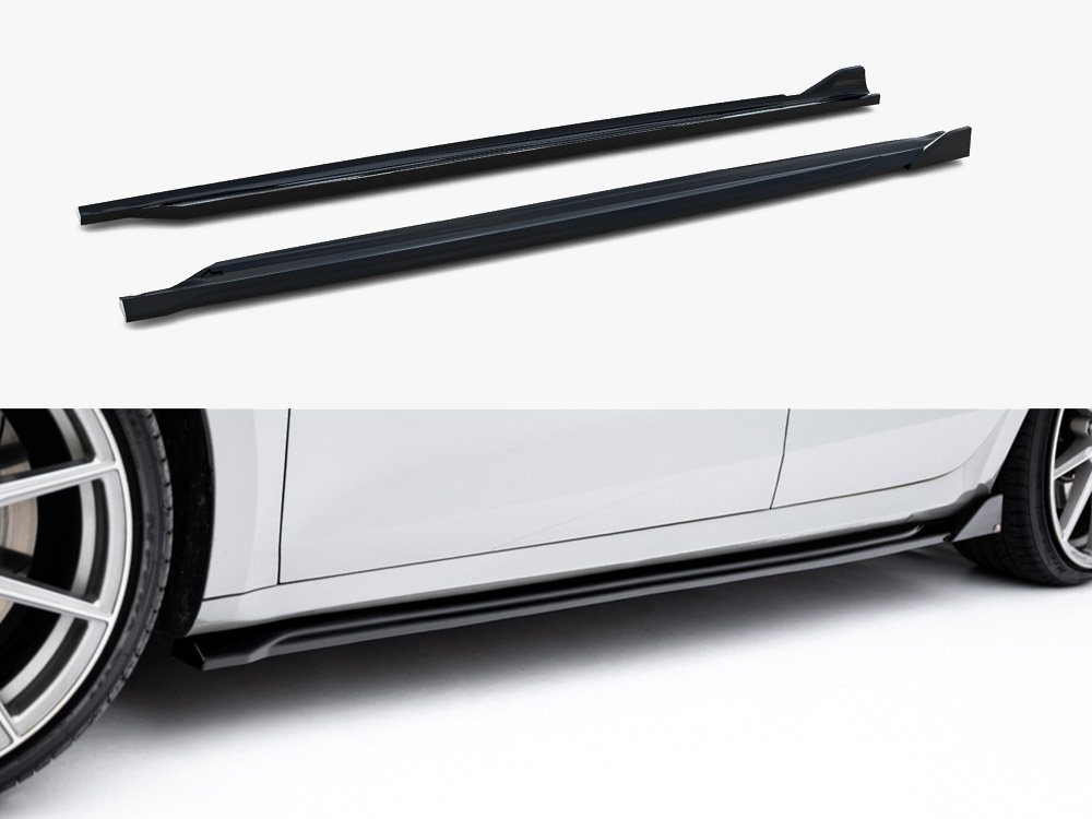 Maxton Design Side Skirt Diffusers V.4 Skoda Octavia RS Liftback / Estate Mk4, view 1