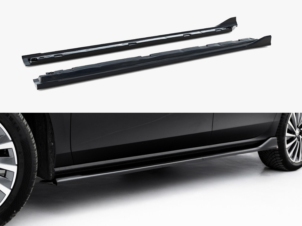 Maxton Design Side Skirts Diffusers V.2 Skoda Superb Mk4, view 1