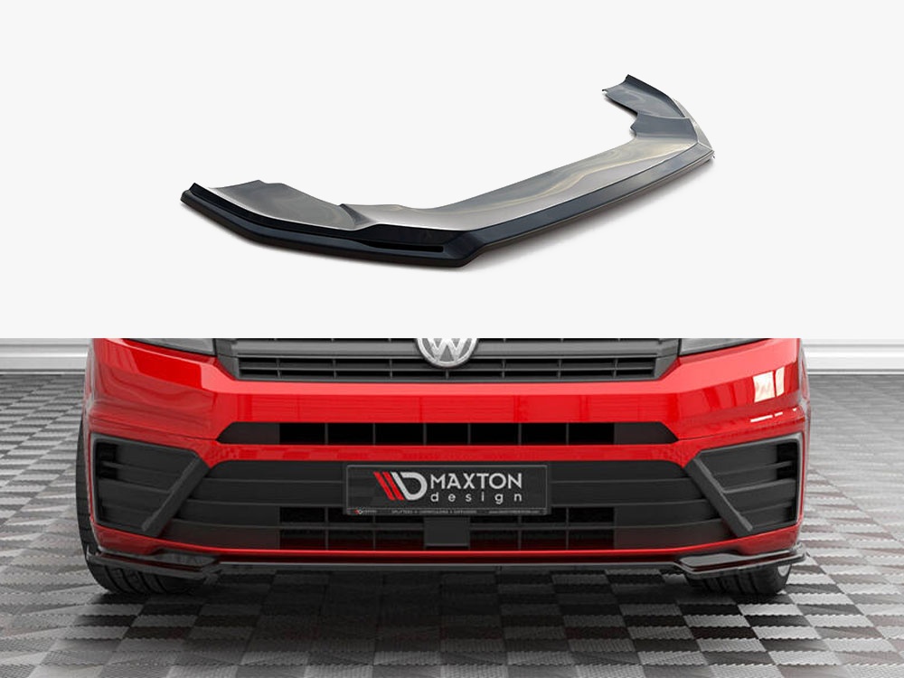 Maxton Design Front Splitter V.2 Volkswagen Crafter Mk2, view 1