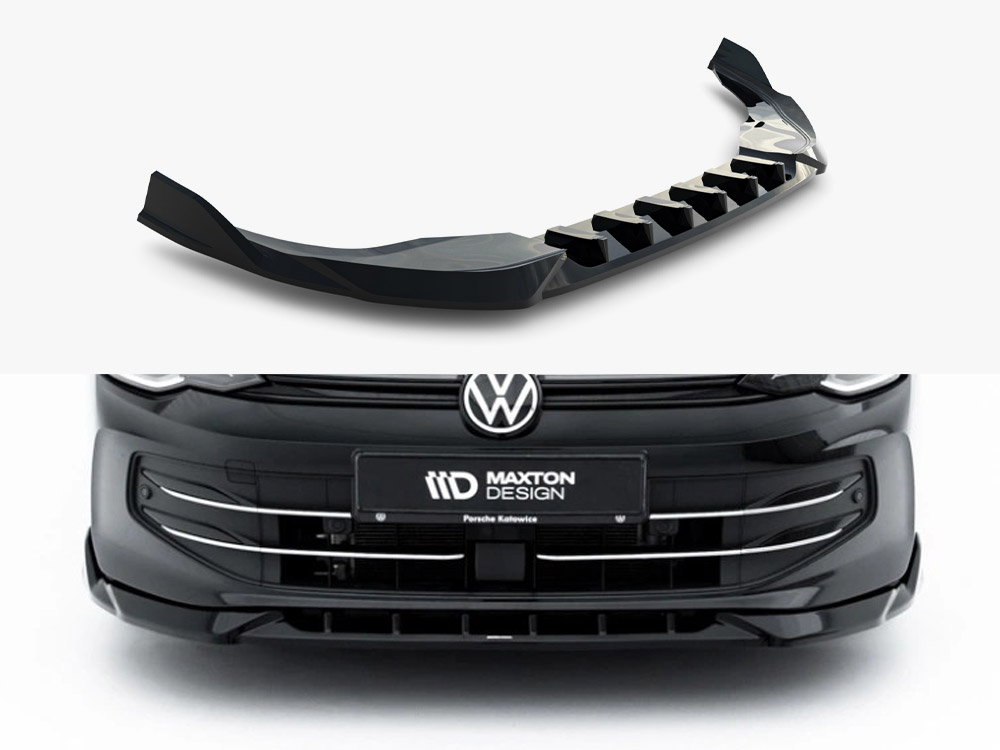 Maxton Design Front Splitter Volkswagen Golf Variant Mk8 Facelift, view 1