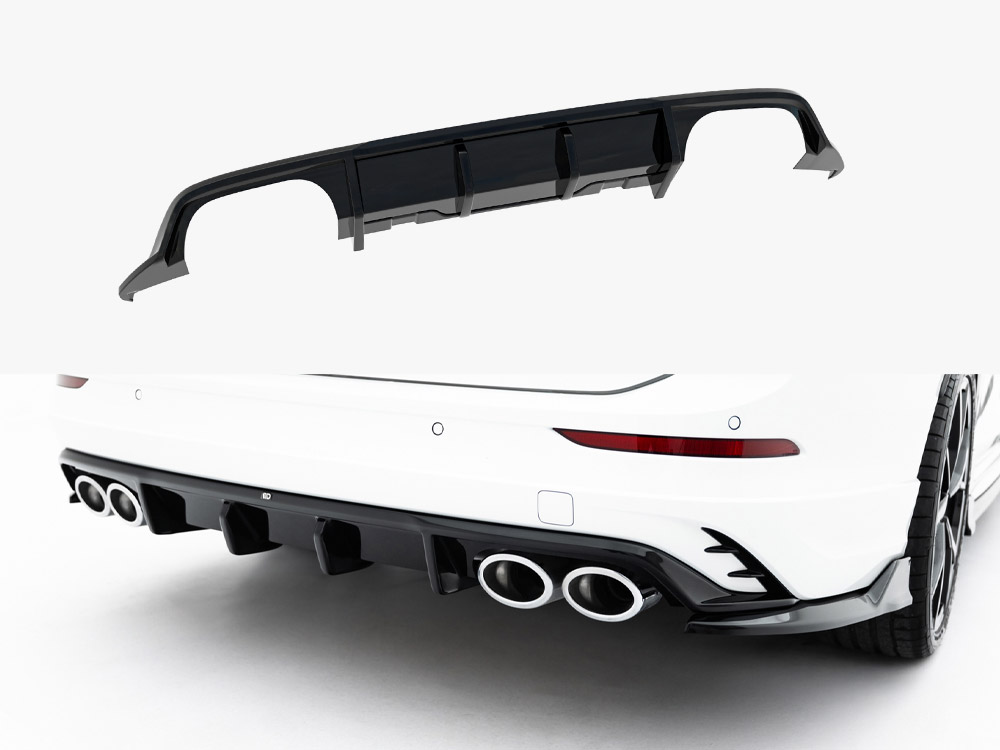 Maxton Design Rear Valance Volkswagen Golf R Variant Mk8 Facelift, view 1