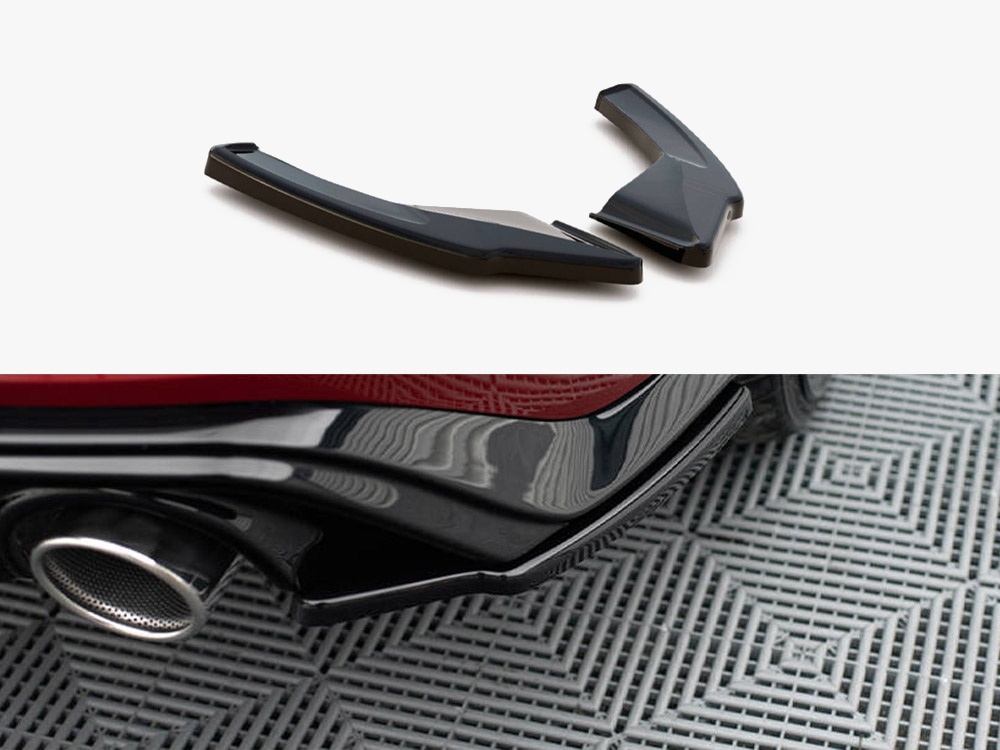 Maxton Design Rear Side Splitters V.3 VW Golf GTI Mk8, view 1