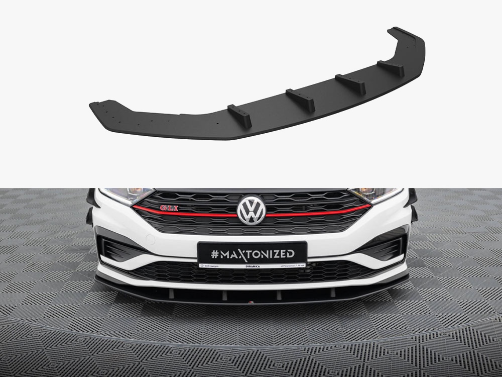 Maxton Design Street PRO Front Splitter Volkswagen Jetta GLI Mk7, view 1