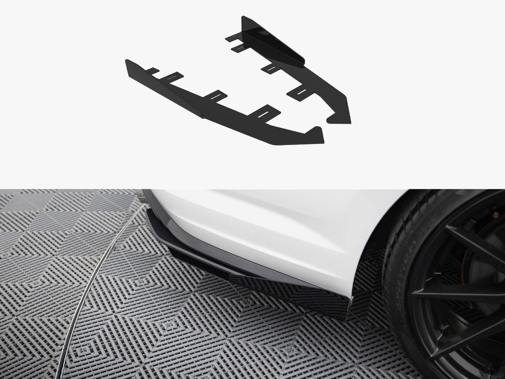 Maxton Design Rear Side Flaps Volkswagen Jetta GLI Mk7, view 1