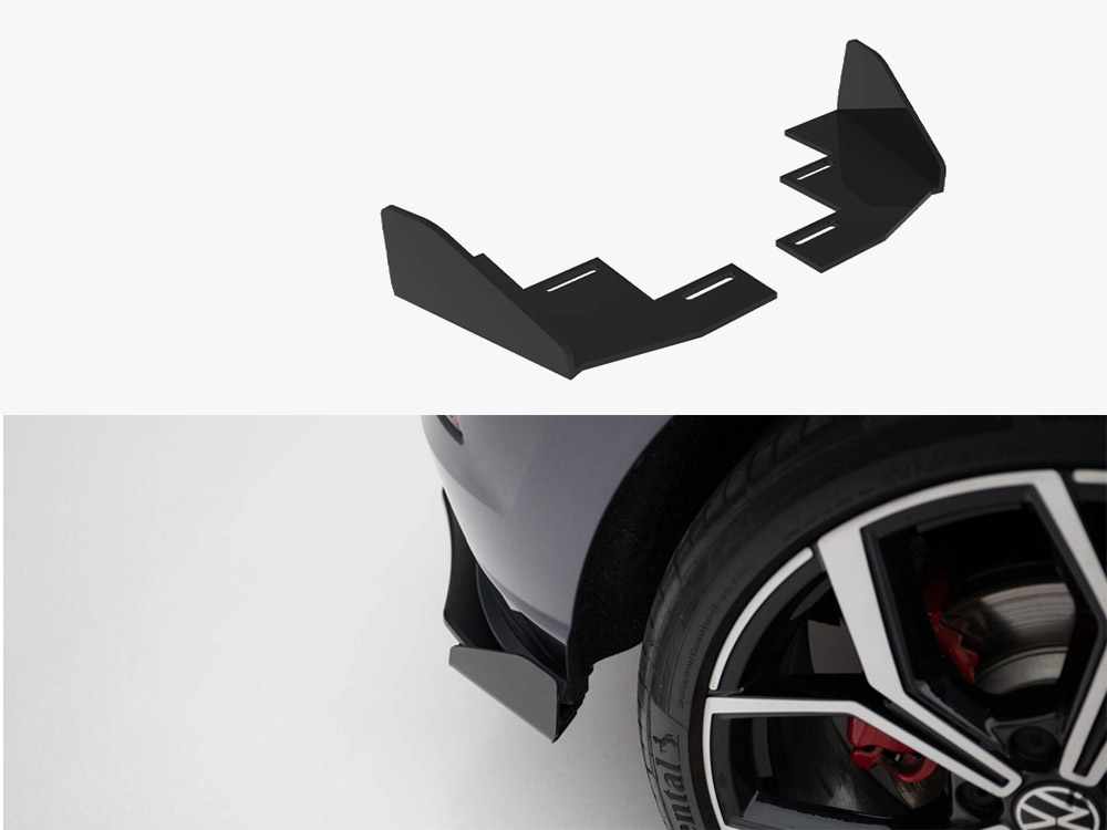 Maxton Design Rear Side Flaps Volkswagen Polo GTI Mk6 Facelift