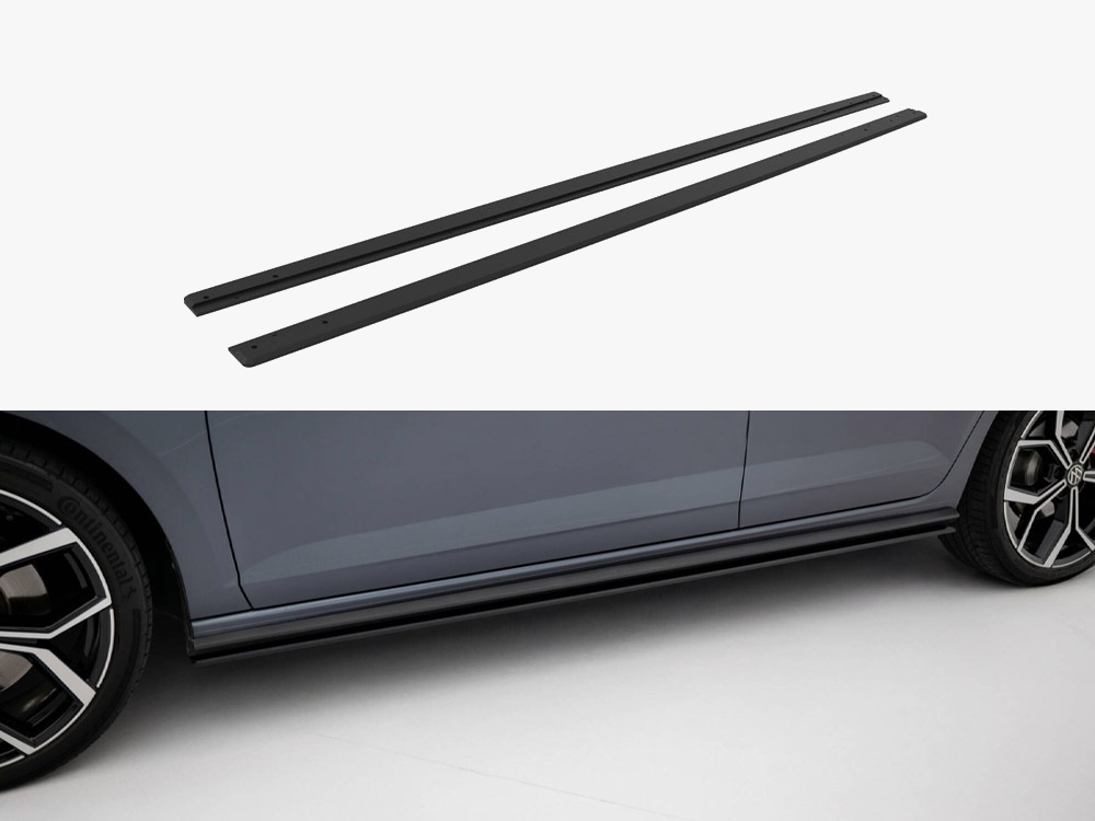 Maxton Design Street PRO Side Skirts Diffusers Volkswagen Polo GTI Mk6 Facelift, view 1