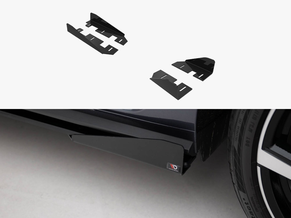 Maxton Design Side Flaps Volkswagen Polo GTI Mk6 Facelift, view 1