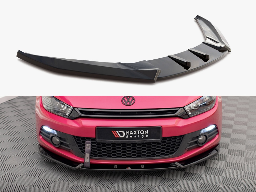 Maxton Design Front Splitter V.3 Volkswagen Scirocco Mk3, view 1