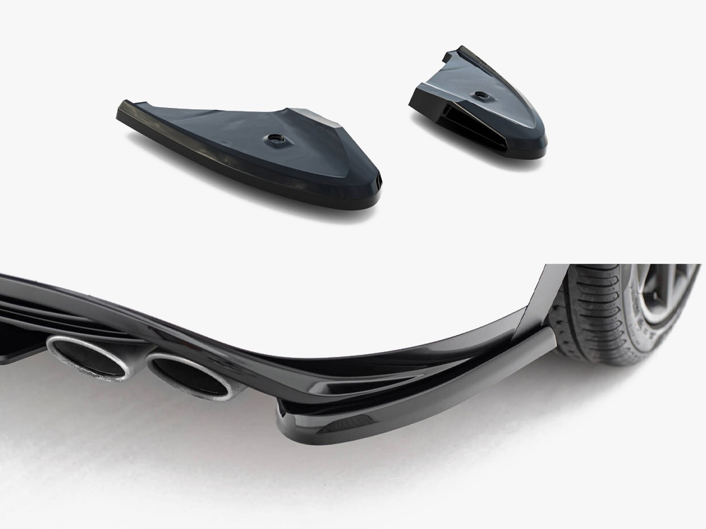 Maxton Design Rear Side Splitters Volkswagen T-Roc R Mk1, view 1