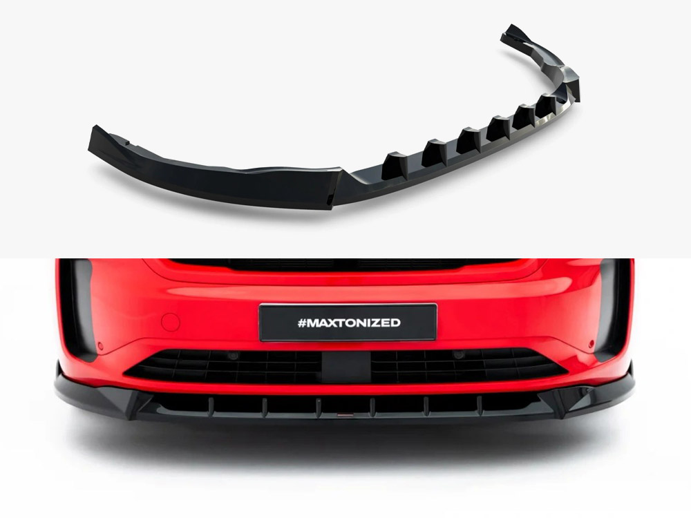 Maxton Design Front Splitter V.1 Volkswagen Transporter T7, view 1