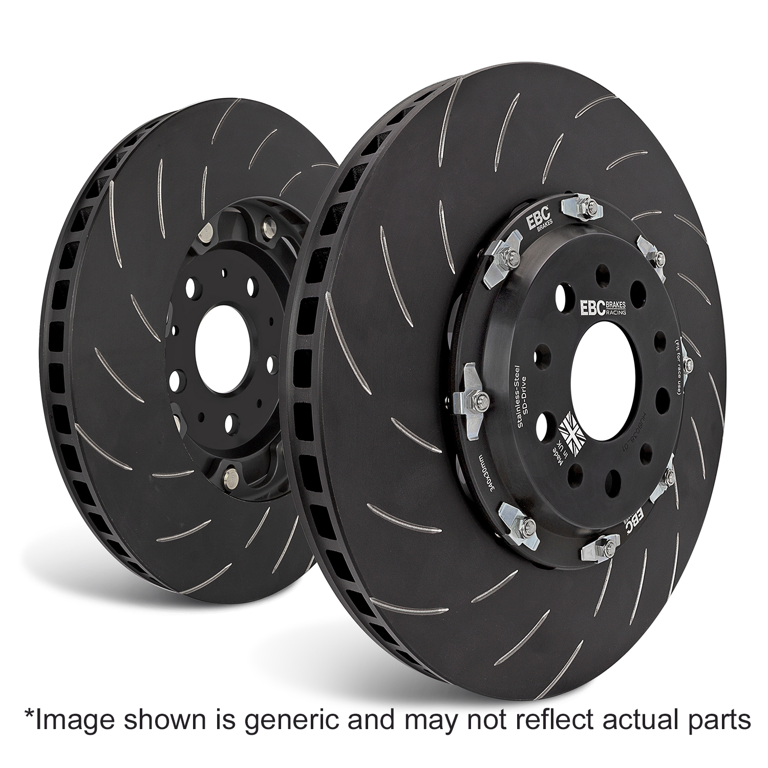 EBC Fully Floating 2-Pc Discs - VW Golf Mk8 Gti/R / Audi S3 8Y