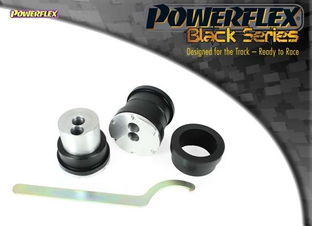 Powerflex Track Front Track Control Arm Outer Bushes, Caster Adjustable - 997 inc. Turbo - PFF57-802BLK, view 1