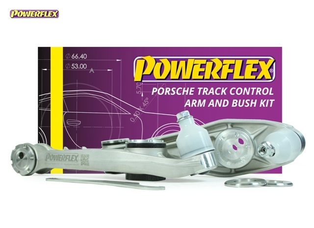 Powerflex Track Control Arm & Bush Kit (Adjustable) - 997 inc. Turbo - PF57K-1002G, view 1
