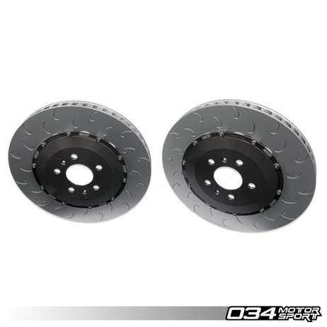 034Motorsport 2-piece Floating Rear Brake Rotor Upgrade Kit - Audi R8 Gen 1  & Gen 1.5