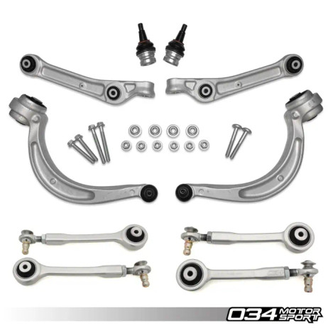034Motorsport Density Line Track Spec Control Arm Kit Upper Adjustable