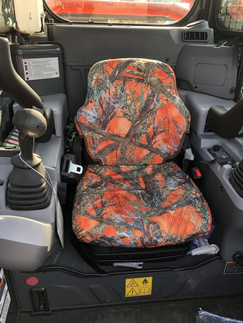 KU39 - Durafit Seat Covers, KU39 KUBOTA Models SVL 65.2 KUBOTA Skid Loader,Tracked Skid Loader