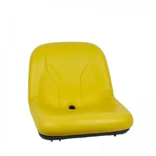 YY61 Fully waterproof vinyl Flip Forward Yellow Replacement Lawn Tractor Seat with Pivot Pin.M131531 Compatible With/Replacement For: John Deere: Older LX255; LX277, LX277AWS, LX279 and LX288,55D; GT225, GT235 and GT235E,