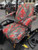 YM03 Seat Cover 2014-2023 Compatible with Yanmar Tractors SA221,SA223,SA324,SA325,SA424, All with ARMRESTS ON Seats High Back seat, Split Between top and Base.