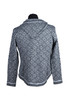Alpaca Zip Up Hooded Sweater Knit Super Warm Unisex Chacana Inca Pattern