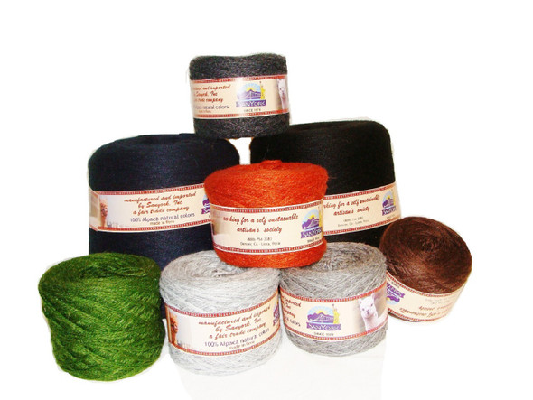 Choose from 15 Colors of Luxurious Fiber Yarn Ready to Knit