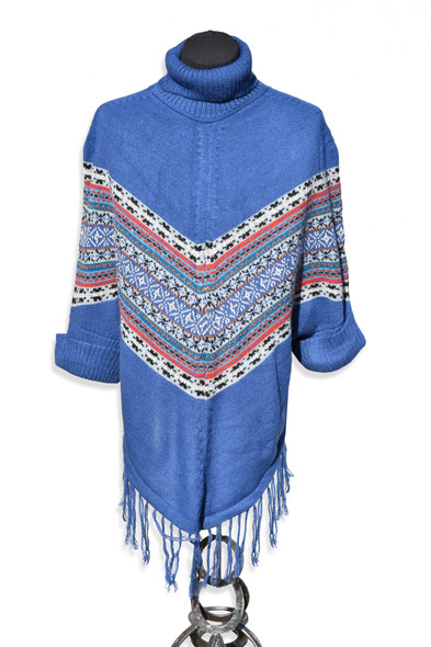 Sanyork Alpaca Knit Poncho Elegant Warm Soft Wrap  Women Cape Wool Wrap