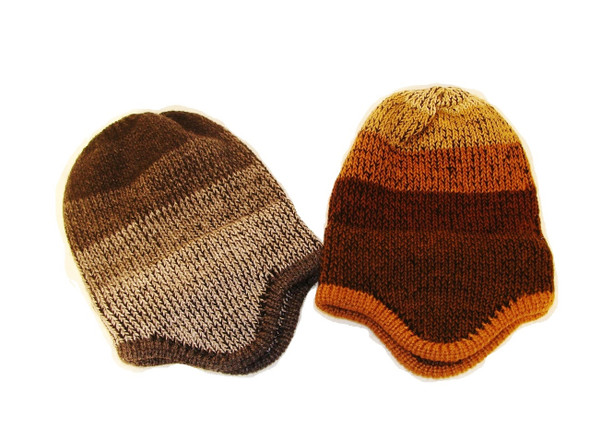 Quidditch Style Child Hat Hand Knit Peru Fair Trade Soft and Light