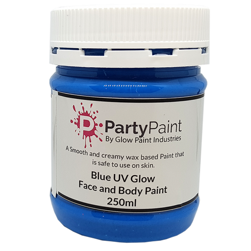 UV Blue Face and Body Paint