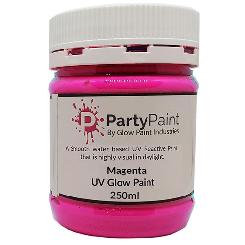 Majestic Magenta UV Glow Paint