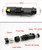 365nm mini UV Torch