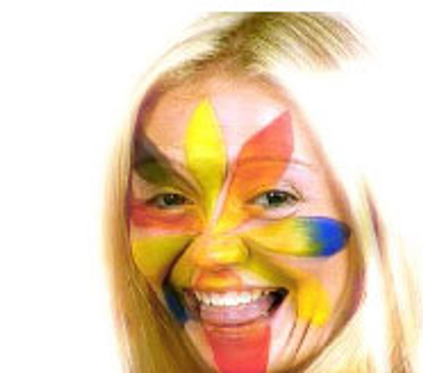 Face Paint On Girl