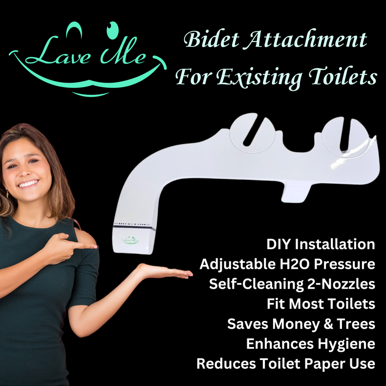 How Does A Bidet Attachment For Existing Toilets Work? | Lave Me