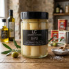 La Catedral de Navarra Spanish Leeks in Brine on a wooden table