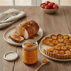 Favols Mirabelle plum jam spread on pork and tart