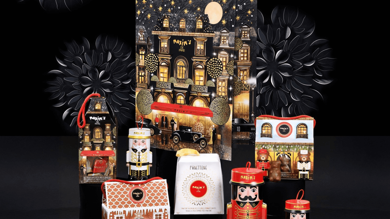 Maxim's de Paris Christmas sweets