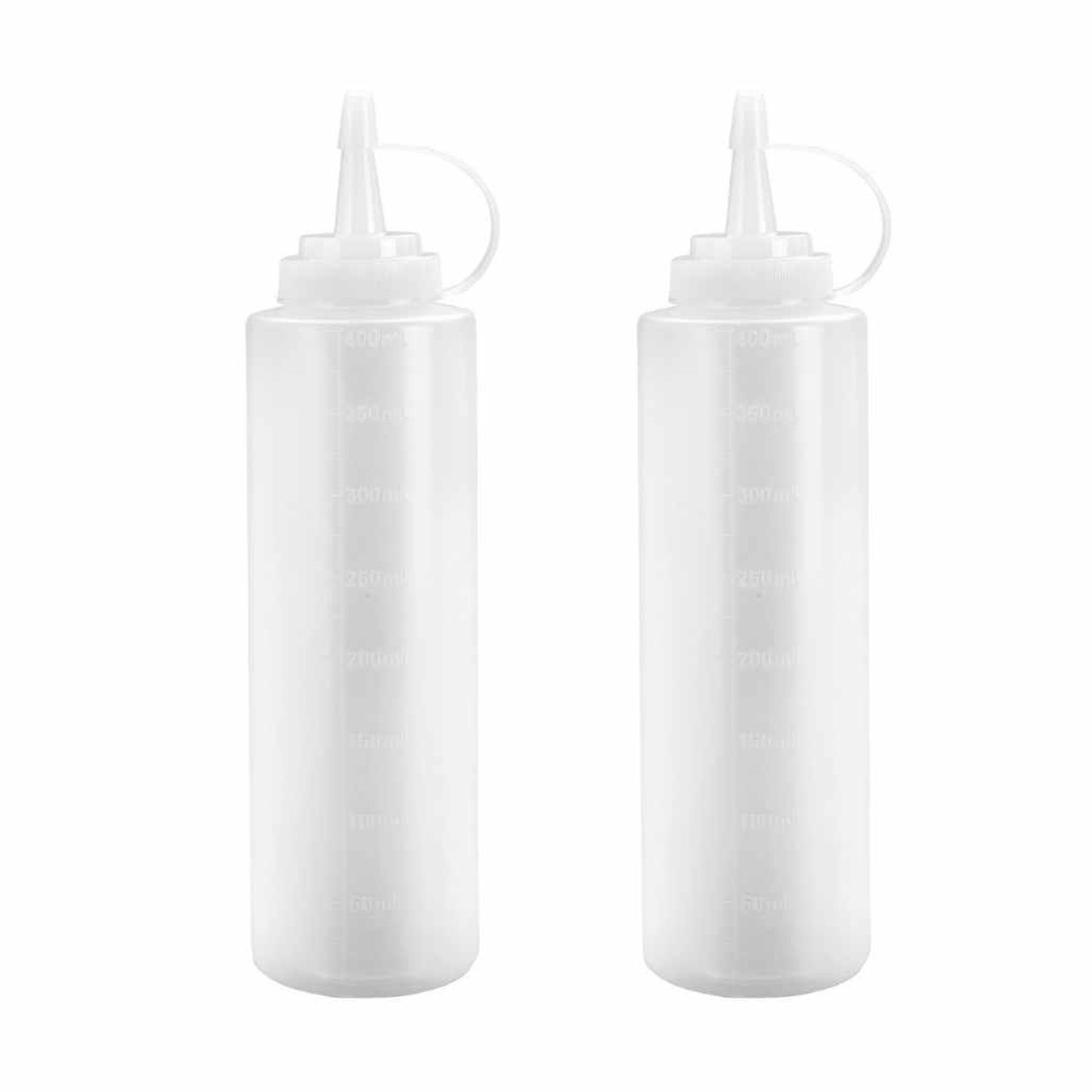 Chef condiment squeeze bottles - 2 pack