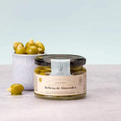 Manzanilla olives stuffed with almond